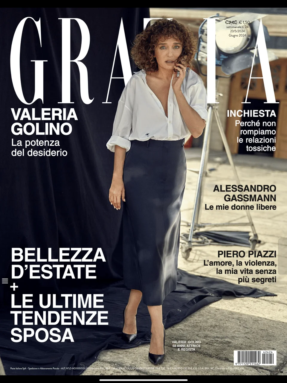 VALERIA GOLINO – La potenza del desiderio – Camilla Baresani.com